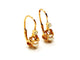 Boucles d'oreilles Boucles d'oreilles Dormeuses Or jaune Perle 58 Facettes 1292353CN
