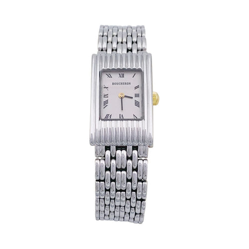 Montre Montre Boucheron, "Reflet", acier. 58 Facettes 32149