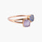 Bague Or Jaune BAGUE « TOI & MOI » OR 58 Facettes BO/220012/13