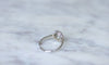 Bague marguerite platine et diamants 58 Facettes