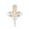 Pendentif Pendentif Croix Or blanc 58 Facettes 2060571CN