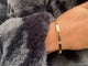 Bracelet Bracelet "VY" Or jaune Zircons 58 Facettes BO/230078