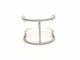 Bague 53 Bague Graphique Or blanc Diamant 58 Facettes 578789RV