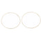 Boucles d'oreilles Ginette NY Boucles d'oreilles Créoles Jumbo Circle Hoops Or rose 58 Facettes 2322881CN