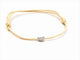 Bracelet Bracelet Cordon Or blanc Diamant 58 Facettes 578832RV