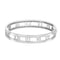 Bracelet Bracelet Tiffany & Co. Atlas Or Blanc et Diamants 58 Facettes 62800068