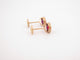 Boucles d'oreilles boucles d'oreilles POIRAY puces lolita rhodolite or 18k 58 Facettes 255878