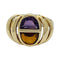 Bague 48 Bague vintage or jaune, citrine, améthyste. 58 Facettes 31820