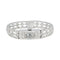 Montre Montre Art Déco en platine, or blanc et diamants. 58 Facettes 31334