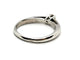 Bague 49 Mauboussin Bague Solitaire La bague Or blanc Diamant 58 Facettes 1128342CN