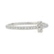 Bague 49 Bague Tiffany&Co. "Wire Tiffany T", or blanc et diamants. 58 Facettes 31185