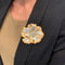 Broche Broche, pendentif Buccellati, "Prestigio", 3 ors et diamants. 58 Facettes 31654