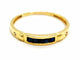 Bague 56 Bague Demi alliance Or jaune Saphir 58 Facettes 1610141CN
