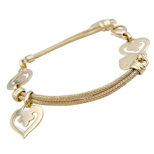 Bracelet Bracelet O.J. Perrin "Légende" en or jaune. 58 Facettes 32897