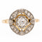 Bague 57 Bague Or blanc Diamant 58 Facettes 2360861CN