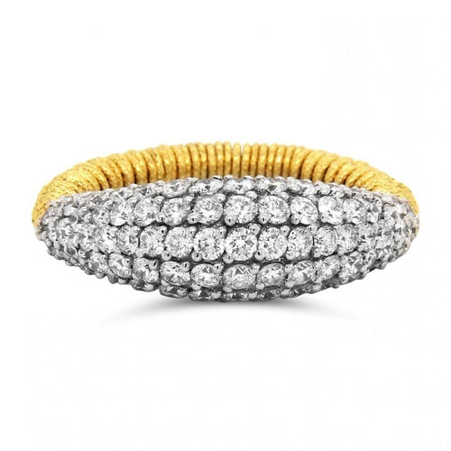 Bague 55 Bague or jaune diamants 58 Facettes 31E00748