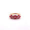Bague Bague en Or jaune rubis & diamants 58 Facettes