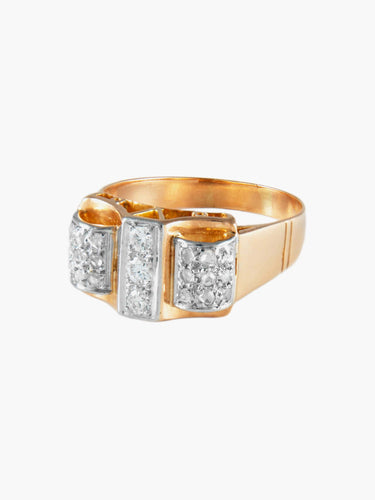 Bague Bague Tank Diamants 58 Facettes