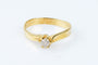 Bague 54 Bague solitaire 0.18ct en or massif 58 Facettes 111.26851-B5