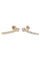 Boucles d'oreilles Boucles d'oreilles pendantes Trèfles Or jaune Diamant 58 Facettes 078241