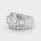 Bague 53 Bague Art Déco Diamants 58 Facettes