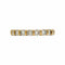 Bague 54 Demi alliance diamants 58 Facettes 1-1078/8