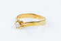 Bague 54 Bague solitaire 0.18ct en or massif 58 Facettes 111.26851-B5