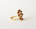 Bague 53 Bague Palme Or Jaune et Rubis 58 Facettes
