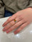 Bague BAGUE MODERNE CITRINE MANDARINE 58 Facettes 045121