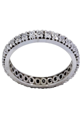 Bague 52 ALLIANCE MODERNE DIAMANTS 58 Facettes 058511