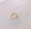 Bague Bague Ancienne Toi et Moi Or rose & Diamants 58 Facettes AA 1418
