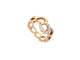 Bague 54 bague CHRISTIAN DIOR archi or 18k diamants 0.23ct 58 Facettes 256269