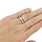 Bague 49 Bague Cartier "Juste un Clou" en or blanc et diamants. 58 Facettes 30877