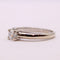Bague Solitaire or blanc et diamant 58 Facettes