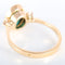 Bague Bague or jaune Turquoise 2 diamants 58 Facettes