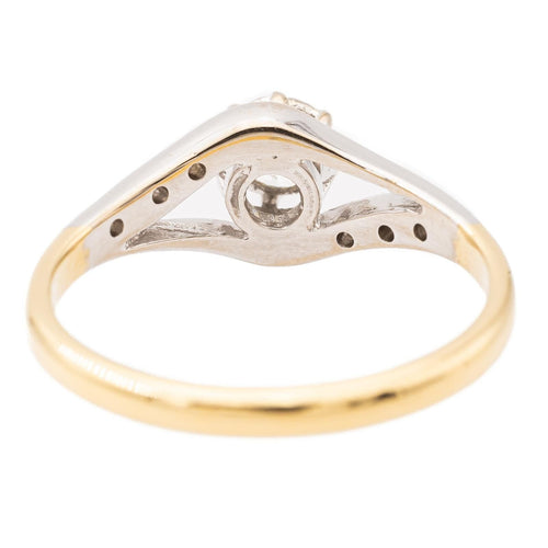 Bague 54 Bague solitaire or blanc Diamant 58 Facettes 2308982CN