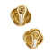 Boucles d'oreilles Boucles d'oreilles vintage Boucheron en or jaune. 58 Facettes 31360