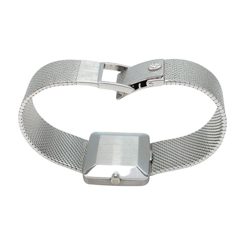 Montre Montre Patek Philippe en or blanc, diamants. Mécanique. 58 Facettes 28395