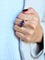 Bague 54 Bague Vintage Or jaune Améthyste 58 Facettes 1969305CN