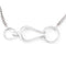 Collier Hermès - Collier Sautoir "Arabesque" Argent 58 Facettes 1