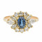 Bague 57 Bague Or jaune Saphir 58 Facettes 1680646CN