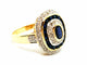 Bague 58 Bague Art déco Or jaune Saphir 58 Facettes 1628870CN