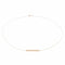 Collier Ginette NY Collier Straw on Chain Or rose 58 Facettes 2322868CN