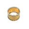 Bague 54-55 Bague en or gravé Mario Buccellati 58 Facettes