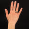 Bague 56 Bague tank noeud diamants 58 Facettes 21-621