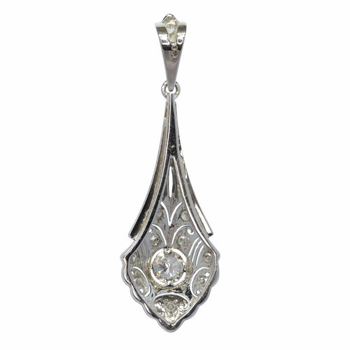 Pendentif Pendentif Art Déco diamants 58 Facettes 23283-0130