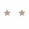 Boucles d'oreilles Boucles d'oreilles étoiles diamants or rose 58 Facettes 23-253B