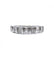 Bague 52 / Blanc/Gris / Or 750 Bague Diamants ronds et baguettes 58 Facettes 220011R