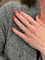 Bague 54 DEMI-ALLIANCE DIAMANTS 58 Facettes 058801