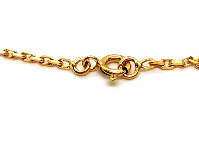Collier Collier Maille forçat Or jaune 58 Facettes 1559884CN